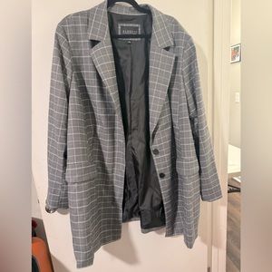 Eloquii Plaid Blazer- Size 24